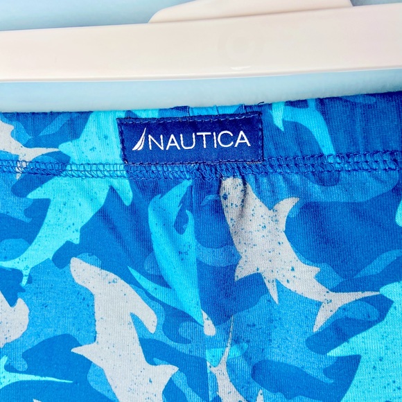 NAUTICA BOYS PAJAMAS BLUE , SIZE BOYS SMALL 6 - 7 - Picture 1 of 16